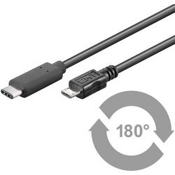 MicroConnect USB-Ladekabel USB 2.0 1 m Schwarz USB3.1CAMIB1