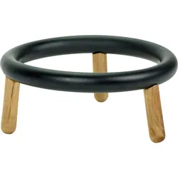 Daysign Untersetzer 18 cm, schwarz
