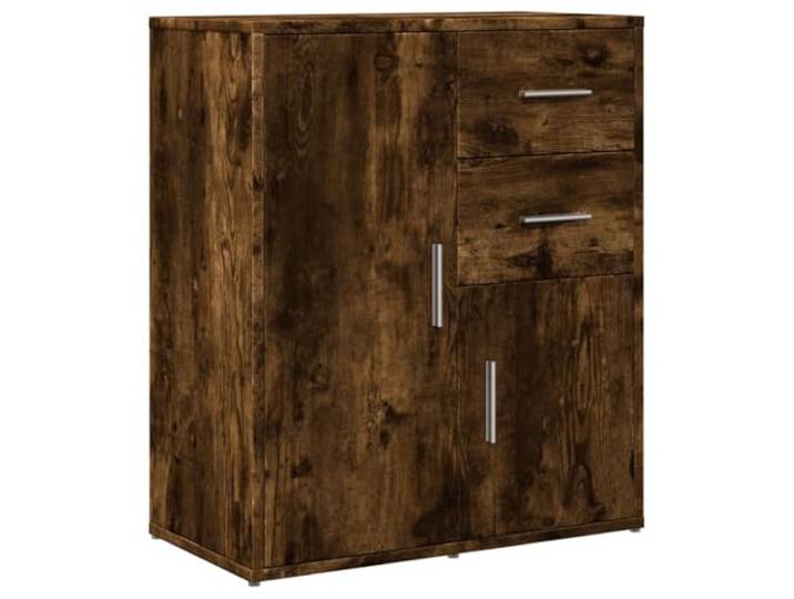 vidaXL Sideboard Räuchereiche 60x31x70 cm Holzwerkstoff