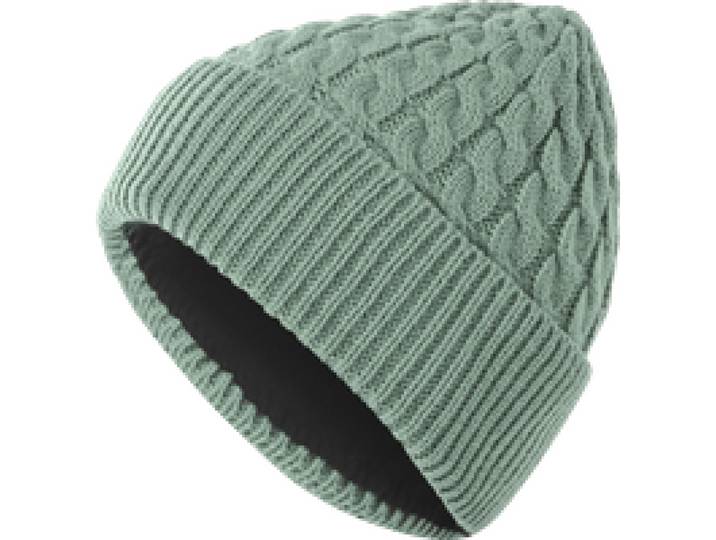 ESMARA® Bonnet en maille avec polaire femme (Vert)