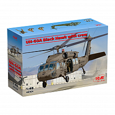ICM - UH-60A Black Hawk with Crew - 1:48 - 317 Teile 307028