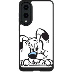 Nivocase Hülle für Samsung Galaxy S25 Edge Handyhülle NIVOcore Case Schwarz Comic Idefix Offizielles (Samsung Galaxy S25 Edge), Smartphone Hülle, Schwarz