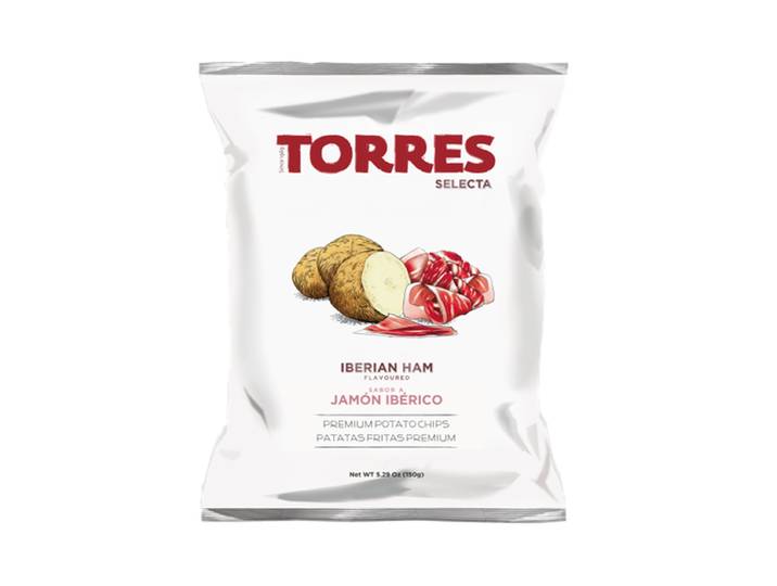 TORRES Selecta Chips saveur jambon ibérique - 150 g