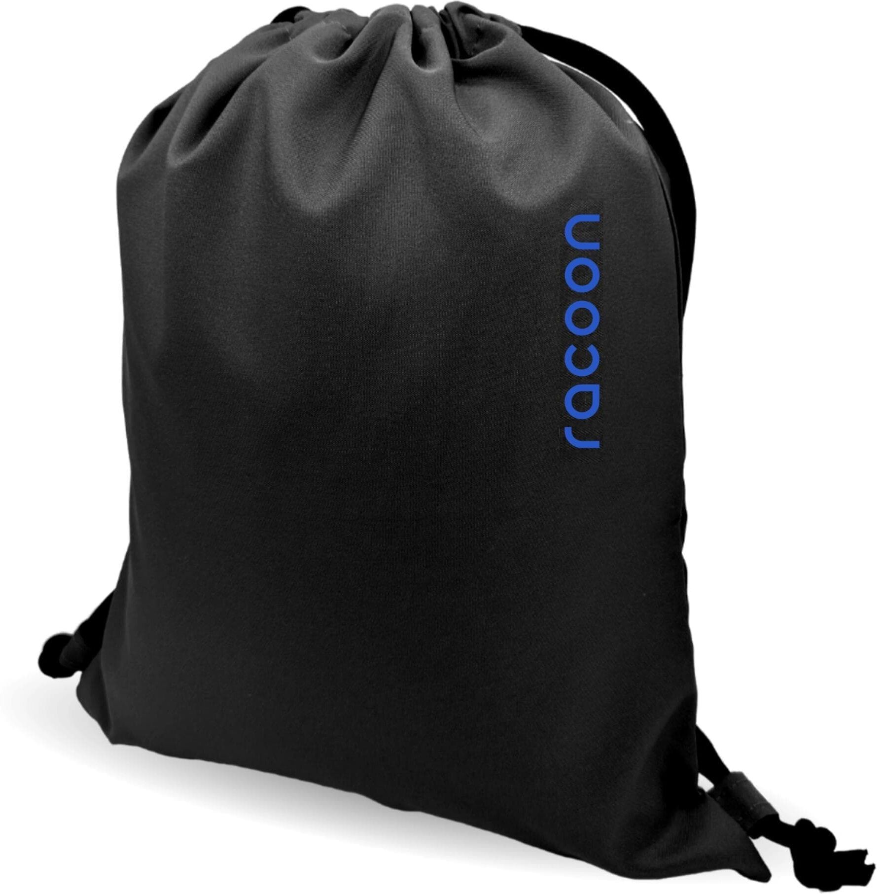 Turnbeutel "Racoon Sportbag CL 40 x 48 cm", Damen, schwarz (schwarz, blau), Taschen Turnbeutel schwarz, blau Einheitsgröße