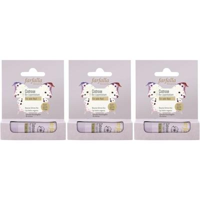 Farfalla Bio-Lippenbalsam Cistrose 4.6 ml x3 3x4,6 Lippenstift