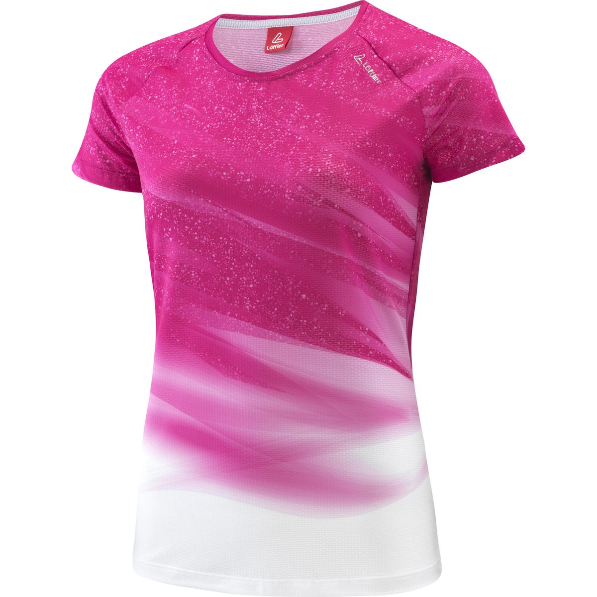 Löffler Women Printshirt Vent ruby (544) 46 25791-544-46
