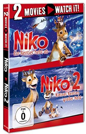 Michael Hegner - Niko - Ein Rentier hebt ab / Niko 2 - Kleines Rentier, großer Held [2 DVDs] - Preis vom 11.10.2026 03:10:56 h