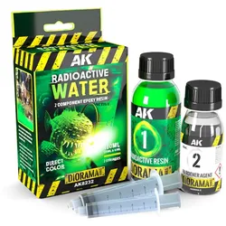 AK Resin Radioactive Water - 2 Components Epoxy Resin 180ml