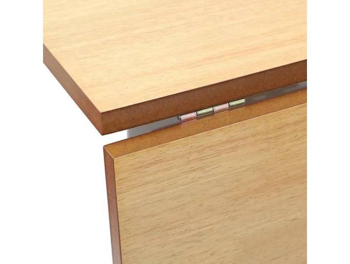 Remise 2026®Table cuisine 2/4 personnes Blanc - Table à manger/Table de repas - Blanc - Bois massif et caoutchouc 503 2594367