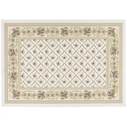 THEKO Teppich FLOMI RoseGarden beige multi 60x90 cm