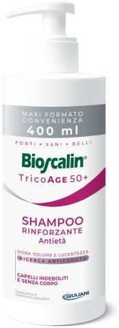 Bioscalin TricoAge 50+ Shampoo Fortificante Anti-Idade 400ml