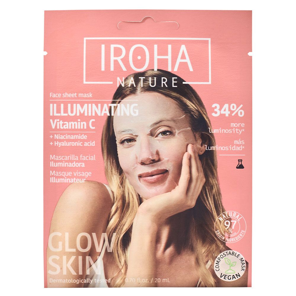 Iroha Masq Tissu Illuminateur 20 ml Gesichtsmaske