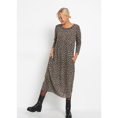 bonprix Regular Fit, Egg-Shape, mit Allover-Leoprint
