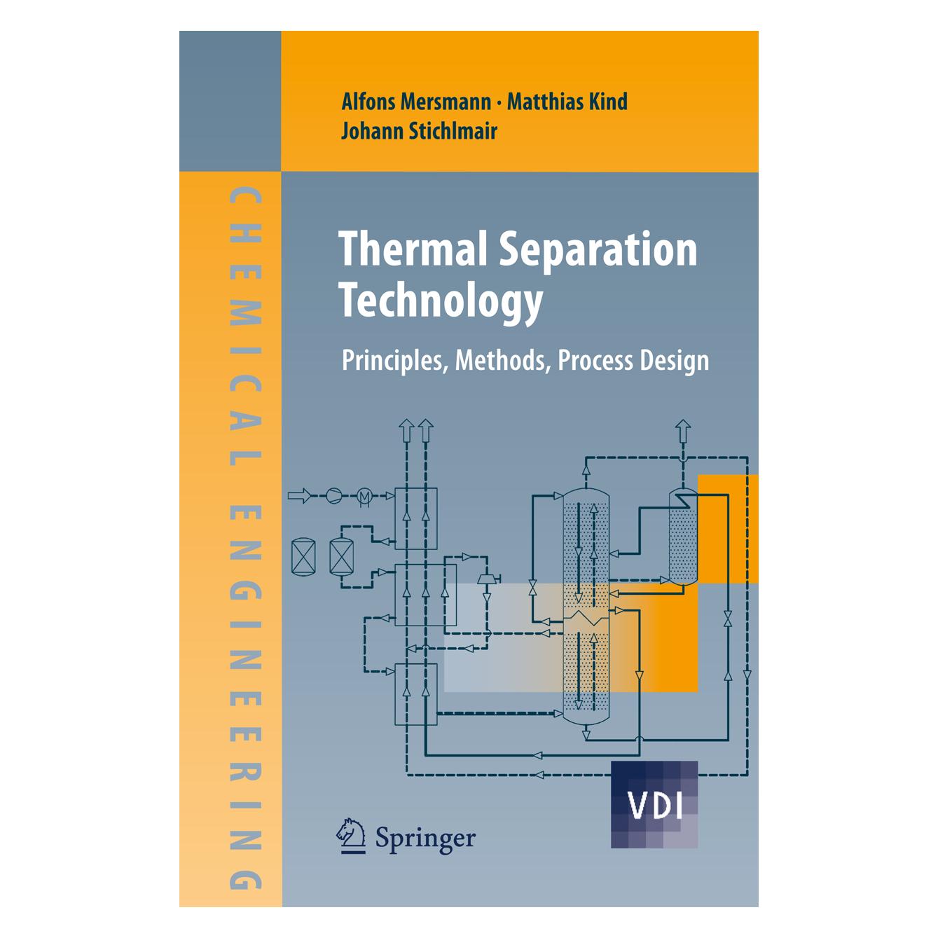 Springer Thermal Separation Technology (Englisch, Softcover, Alfons Mersmann, Johann Stichlmair, Matthias Kind) (55528588)