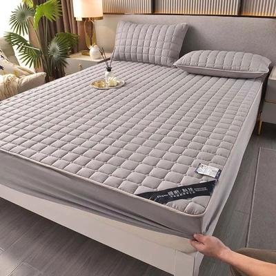 Uplift Treasures Soft Skin Friendly Quilted Mattress Protector Cover gray 78.74 86.61 10.63 In