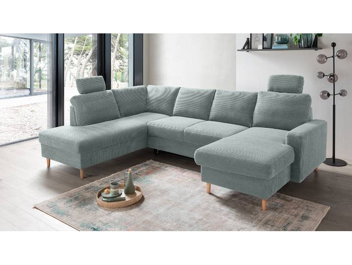 Wohnlandschaft U-Form Cord