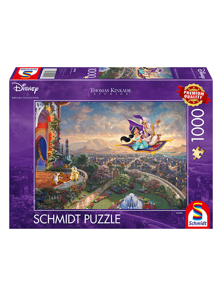 Schmidt Spiele 1.000tlg. Puzzle "Disney, Aladdin" - ab 12 Jahren - onesize