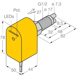 Turck Eintauchsensor FCS-GL1/2 #6870458