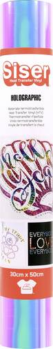 Siser Holografische Rolle Schnittbreite 30 cm Rainbow, Perle