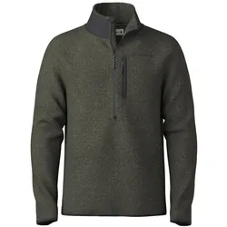 Smartwool Herren Second Cut 1/2 Zip Fleecepullover - XL - Winter Moss