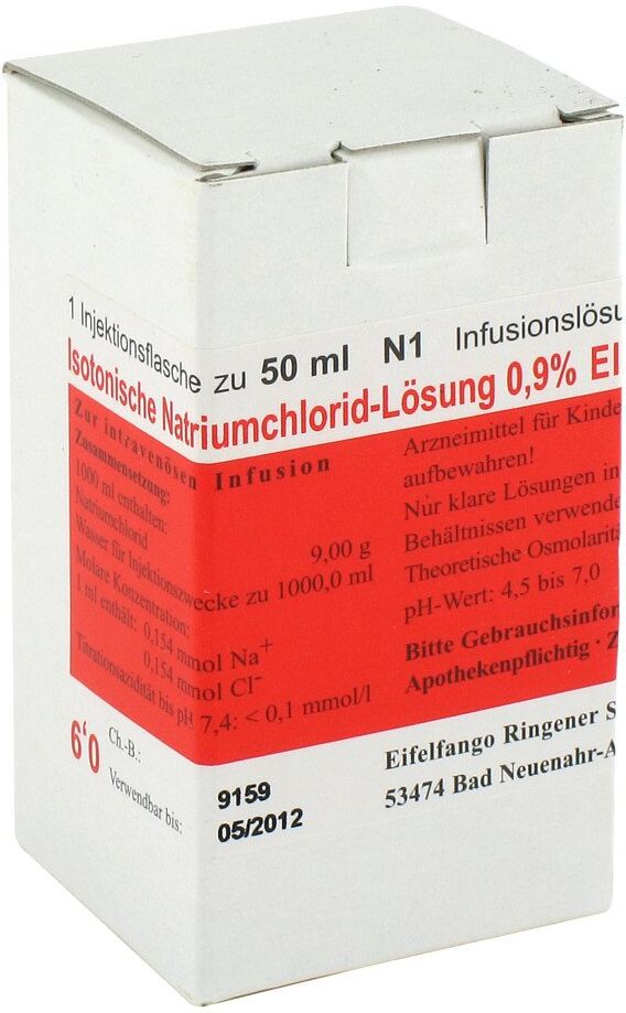 Isotonische Nacl Lösung 0,9% Eifelfango 50ml