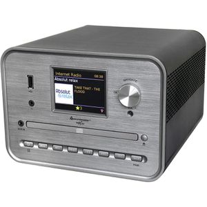 Soundmaster Radio Highline ICD1050SW DAB+, WLAN, CD, Bluetooth, USB, Stereo, schwarz
