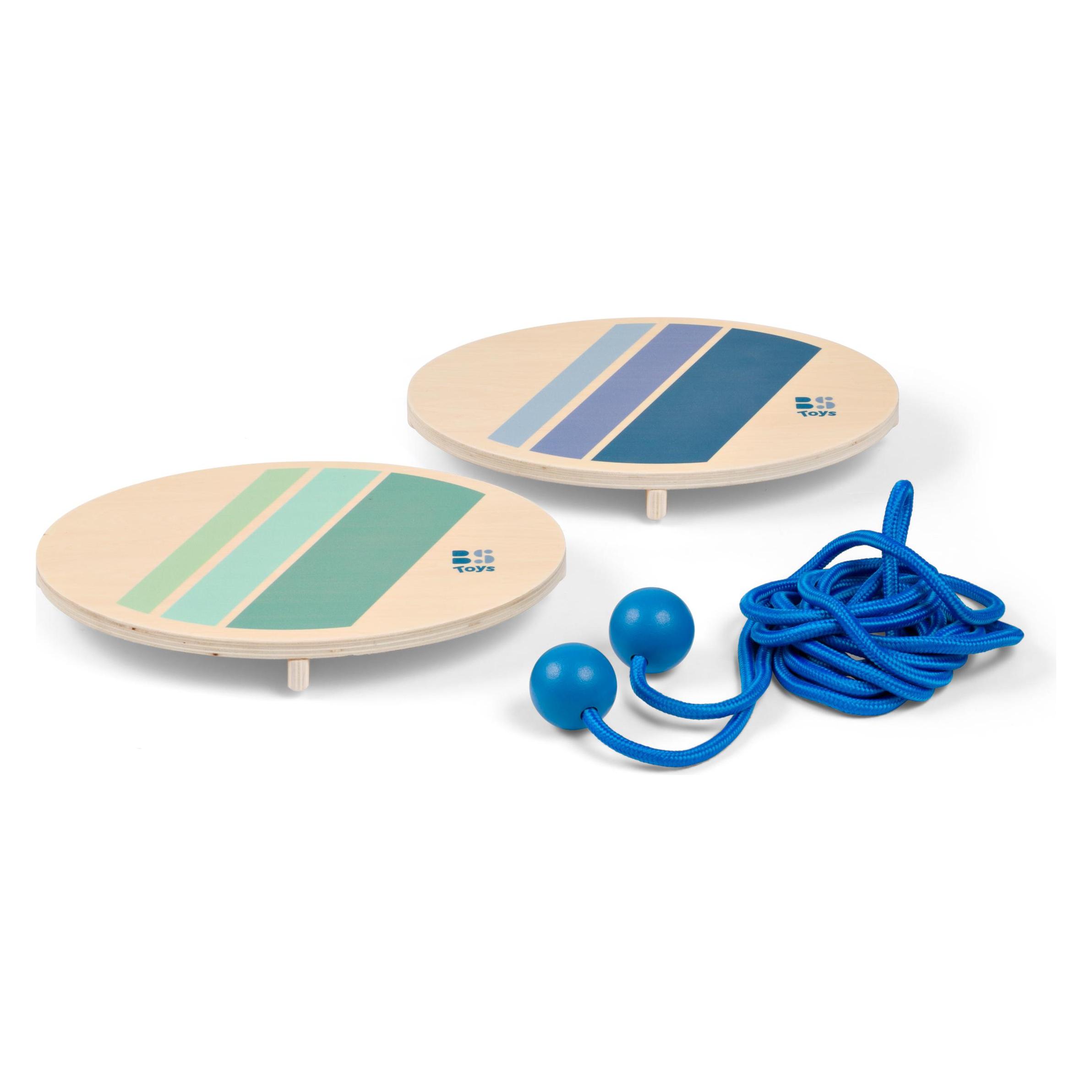 BS Toys Tauziehen-Spiel aus Holz für zwei - 3-teilig (2 Spieler) (GA531)