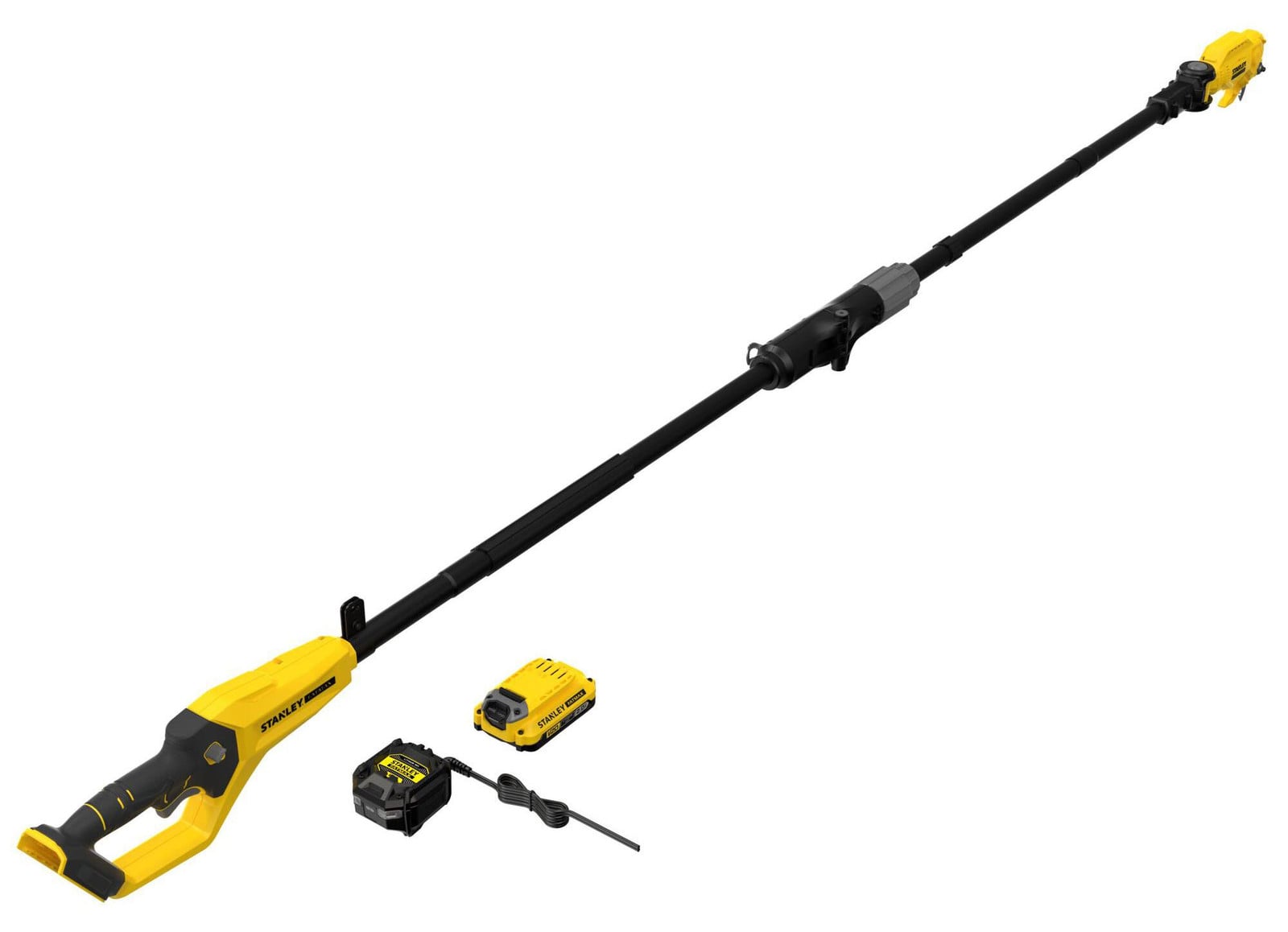 Stanley FatMax Elektrische snoeischaar op steel 18V met 2 Ah batterij SFMCPP632D1-QW