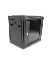 Delock 10'' Netzwerkschrank 6 HE schwarz Schwarz (43417)