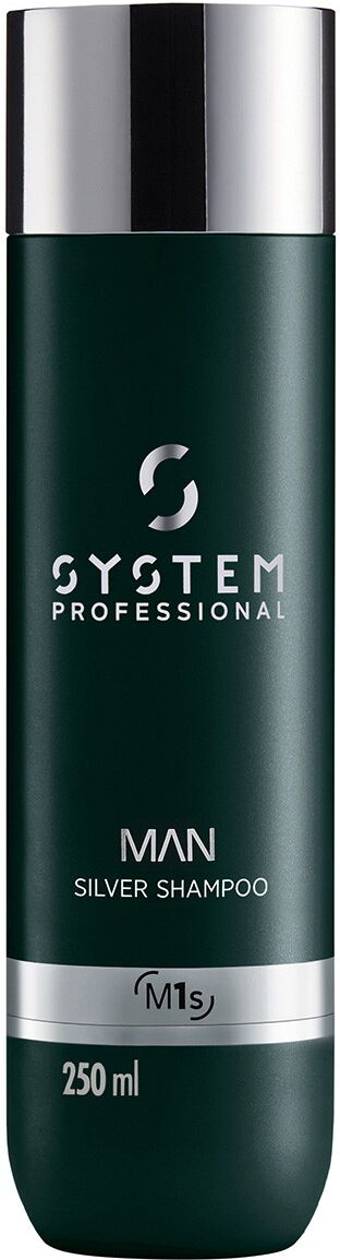 250ml System Professional LipidCode MAN Silver Shampoo
