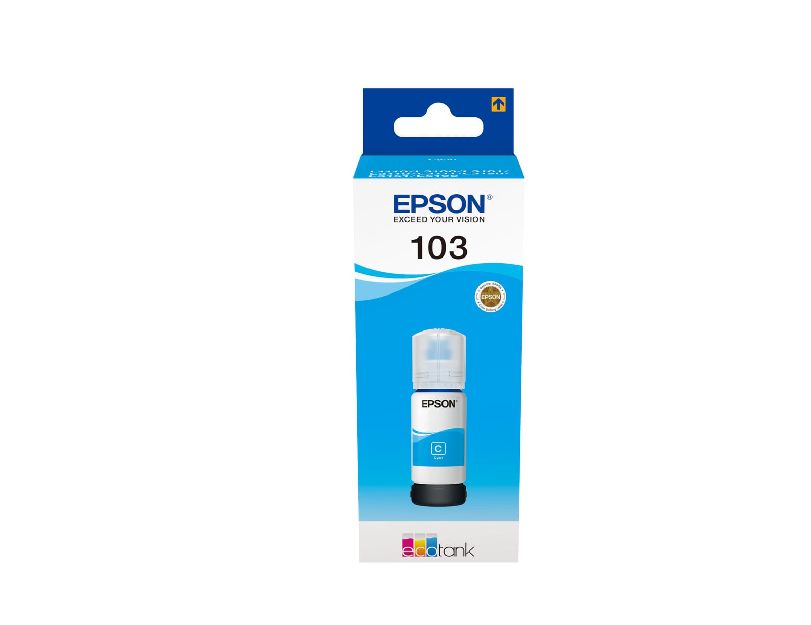 Epson inkt op pigmentbasis blauw 103, 1 stuk