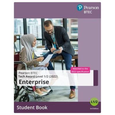 BTEC Tech Award 2022 Enterprise Student Book, Taschenbuch von , Pearson Education Limited, 978-1-292-44461-1