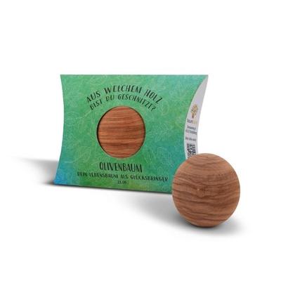 Olivenbaum Handschmeichler 45mm mit Baumhoroskop, B101