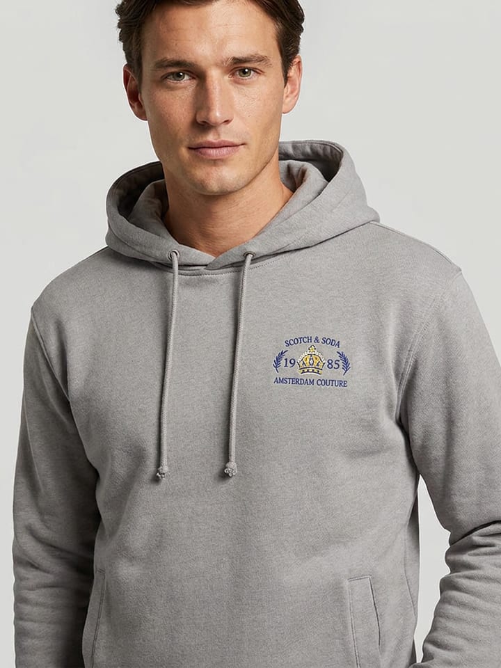 Scotch & Soda Hoodie in Grau - S