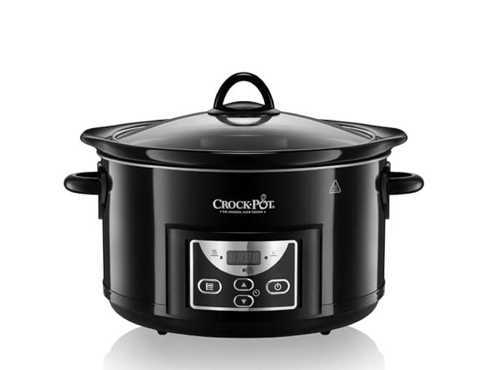 Crockpot Mijoteuse 4\,7 litres (jusqu'à 5 personnes) Minuterie programmable avec compte à rebours Noir [SCCPRC507B]