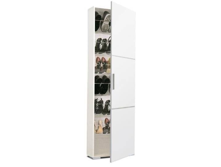 Venprodin Range Chaussures 1 Porte 182X50X22Cm Blanc