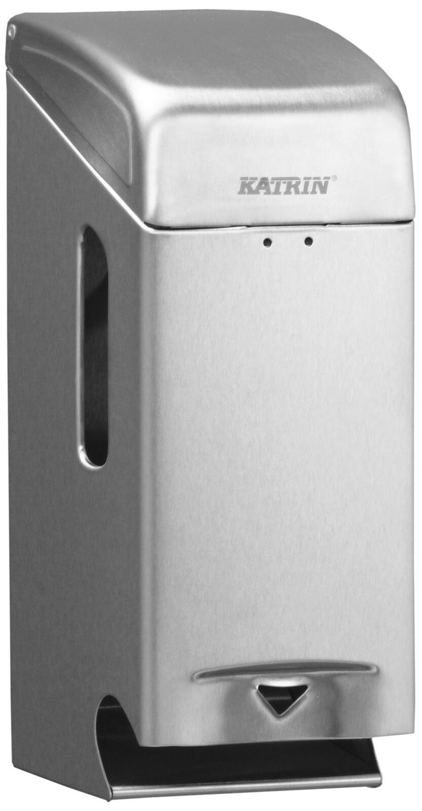 KATRIN Toilettenpapierspender 2 Rollen silber 989706