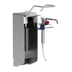 CWS MediLine Universalspender 903107660 Aluminium eloxiert, Desinfektion, flexibles Kunststoff-Ansaugrohr, 718V