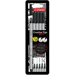 STABILO Filzstifte ARTY BLACK