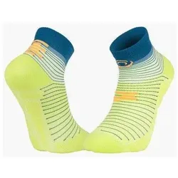 BV Sport, Herren, Sportsocken, Run Marathon 2 Low - Laufsocken (39 - 41), Blau, Grün