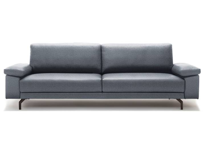 3-Sitzer Sofa, Stoff, Saphierblau & Steingrau, 220×95×85 cm, Modern, Rolf Benz