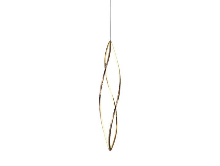 Dimmbare LED Design Pendellampe „Adele“ mit Fernbedienung Roségold-Finish Ø 22 x 118 cm Schuller