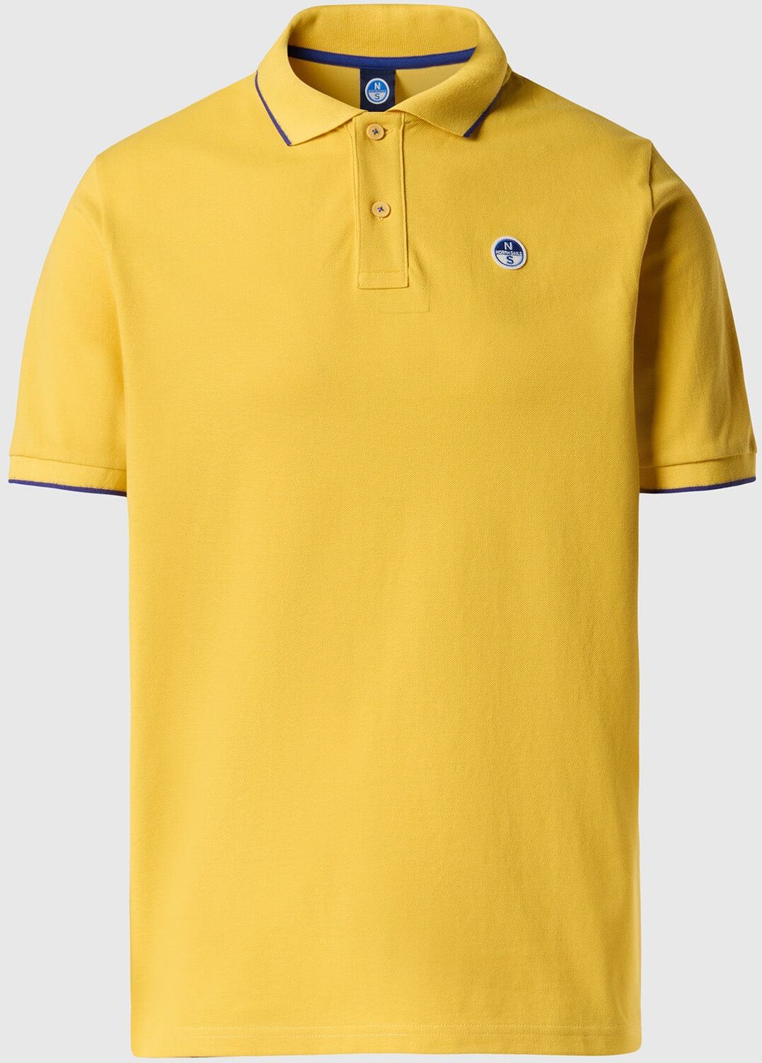 North Sails Poloshirt mit kontrastfarbenen Einfassungen Samoan sun S