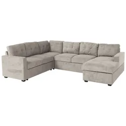 Carmen IKELA Ecksofa mit Schlaffunktion – Beige
