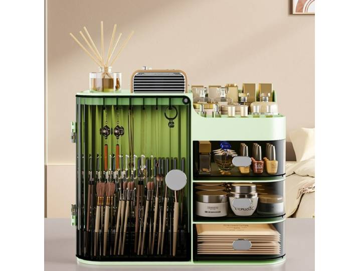 Boîte de rangement de cosmétiques, Type tiroir, armoire de rangement de bureau, coiffeuse, boîte de rangement d'articles divers, rouge à lèvres, masque Facial, boîte de rangement
