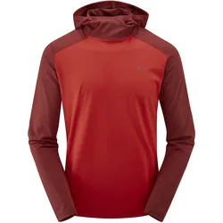 Rab Herren Force Hoody - XL - ascent red/oxblood red