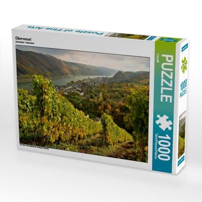 CALVENDO Puzzle Oberwesel 1000 Teile Puzzle quer | 1000 Teile Lege-Größe 64 × 48 cm Foto-Puzzle für glückliche Stunden