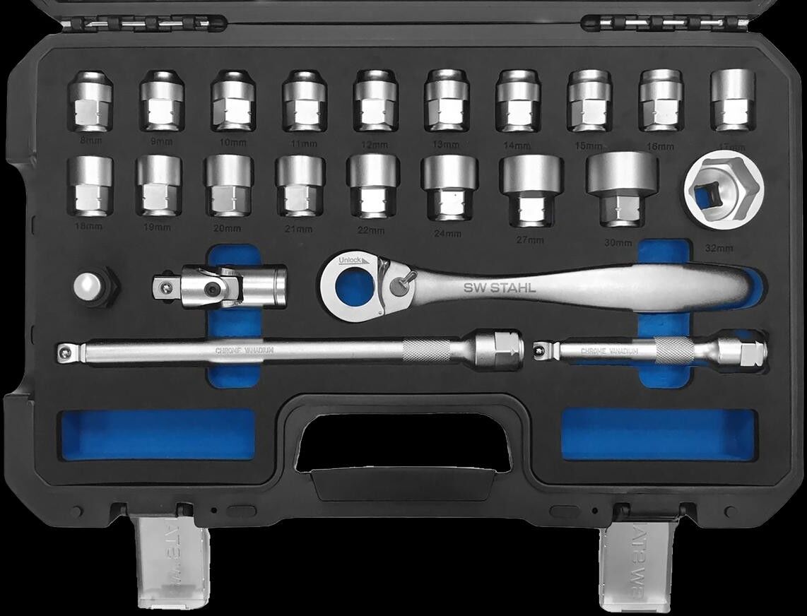 SW-Stahl 07625L Socket set