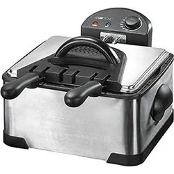 Clatronic Fr 3195, Fritteuse, Silber