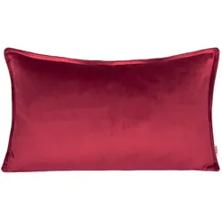 KISSENHÜLLE Samt&Sonders karmin-rot 50/30 cm
